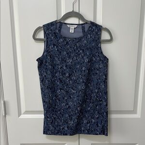 Athleta Navy Zephyr Refined Tank XXS